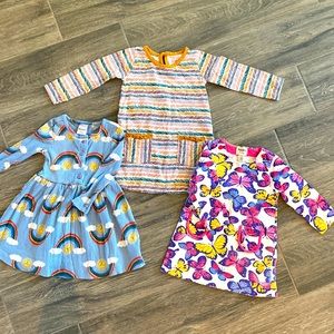 Bundle of 3- 18-24 months Girl Dresses Hatley- Ruffle Butts-Hannah Anderson